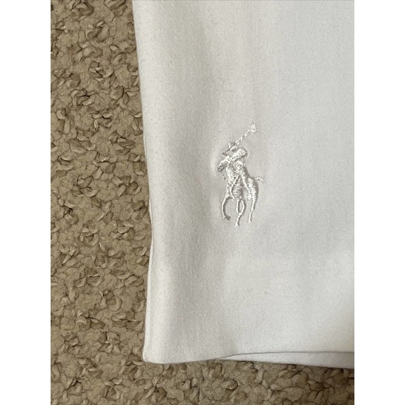 RALPH LAUREN SPORT Women’s 14 White Shorts Cotton Elastane - Picture 3 of 6